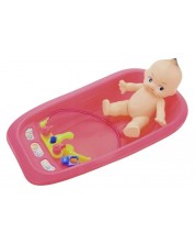 Set pentru bebeluși în cadă cu duș Raya Toys - Baia mică