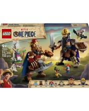 Set de construcție LEGO One Piece – Dorry împotriva lui Brogy – Giganții din Little Garden (75644)