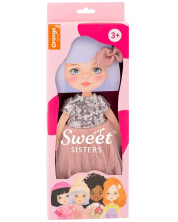 Orange Toys Sweet Sisters Sweet Sisters Set de îmbrăcăminte pentru păpuși - Rochie roz cu paiete -1