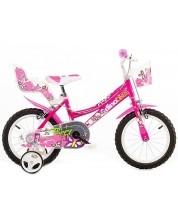 Biciclete pentru copii Dino Bikes - Fuxia, 14” -1