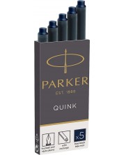 Set rezerve Parker Z11 - Pentru stilou, 5 buc., albastru inchis -1