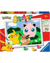 Set pictură după numere  Ravensburger CreArt - Pokemon -1