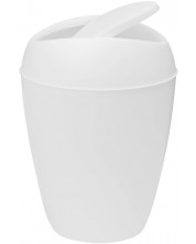 Coș de gunoi Umbra - Twirla, 9 l, alb -1