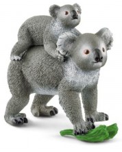 Schleich Wild Life - Set de figurine Mama Koala și Bebelușul -1