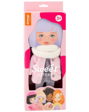 Orange Toys Sweet Sisters Sweet Sisters Set de îmbrăcăminte pentru păpuși - Jachetă roz cu eșarfă -1
