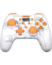 Controler Konix pentru Nintendo Switch/PC, cu fir, Naruto, alb