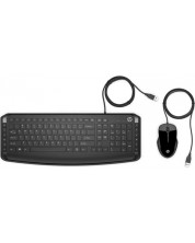 Set tastatură și mouse HP - Pavilion 200, negru -1