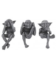 Set de statuete Nemesis Now Adult: Humor - Three Wise Goblins, 12 cm