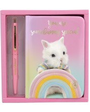 Studio Pets - Set de carnete și pixuri Bunny Bunny Bunny, în cutie -1