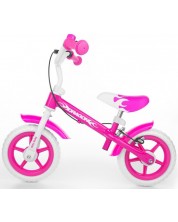 Bicicleta de echilibru Milly Mally - Dragon, roz