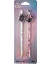 Set de creioane Cool Pack Opal - Disney 100, Minnie și Stich, HB, 2 bucăți