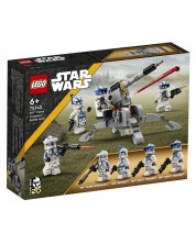 Constructor  LEGO Star Wars - Pachet de luptă Clone Stormtroopers 501 (75345) -1