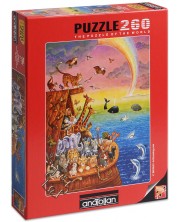 Puzzle Anatolian de 260 piese - Nava lui Noe, Bill Bell