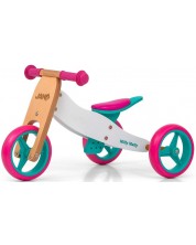 Bicicleta de echilibru Milly Mally - Jake, 2in1, Roz clasic