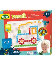 Kit de mozaic Lena - Opac, 100 piese, Ø10 mm - imagine 1