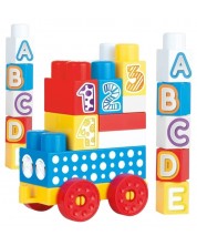 Set de construcție pentru bebeluși Dolu JumBlocks - 25 piese