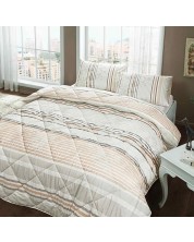 Set lenjerie de pat cu pătură TAC - Verona Tas -1