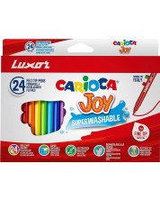 Set carioci superlavabile Carioca Joy - 24 culori -1