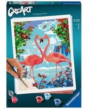 Set de pictură Ravensburger CreArt - Flamingo