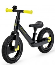 Bicicletă de echilibru KinderKraft - Goswift, neagră -1