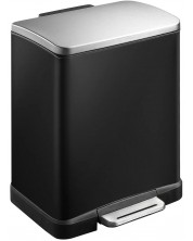 Coș de gunoi EKO Europe - E-Cube, 20 l, negru