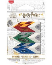 Set de radiere Maped - Harry Potter, 3 buc. -1