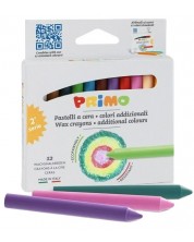 Set de creioane de ceară Primo - 12 culori