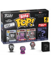 Set figurine mini Funko Bitty POP! Marvel: The Infinity Saga - 4-Pack (Series 3) -1