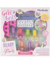 Set manichiura pentru copii Martinelia - Super Girl, 12 piese -1