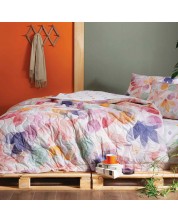 Set lenjerie de pat cu pătură TAC - Brook Turuncu
