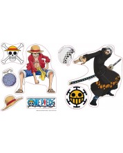 Set de autocolante ABYstyle Animation: One Piece - Luffy & Law
