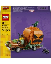 Set de construcție LEGO Iconic – Camionetă cu dovleac luminos (40822)
