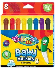 Set carioci Colorino Kids - 8 culori