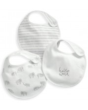 Set bavete Mamas & Papas - Elephant, 3 buc -1