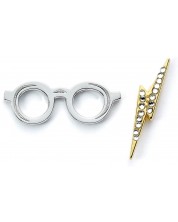 Set insigne The Carat Shop Movies: Harry Potter - Glasses & Lightning Bolt -1