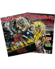 Set mini postere GB eye Music: Iron Maiden - Killers & The Number of The Beast -1