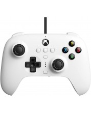 Controller 8BitDo - Controller Ultimate cu fir, pentru Xbox/PC, alb -1
