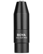 Convertor Boya - 35C-XLR Pro, 3.5 mm TRS/XLR, negru -1
