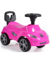 Masina fara pedale pentru copii Moni - Muse, roz -1