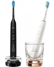 Periuțe de dinți electrice Philips Sonicare - HX9914/57, 2 rezerve, negru/alb -1