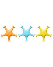 Set de jucării de baie Ubbi - Starfish, 3 bucăți -1