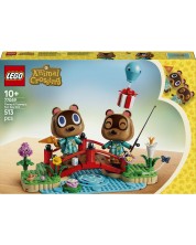 Set de construcție LEGO Animal Crossing – O zi distractivă cu Timmy și Tommy (77059) - imagine 1