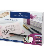 Set markere Faber-Castell Hand Lettering Pitt Artist - 12 buc.	