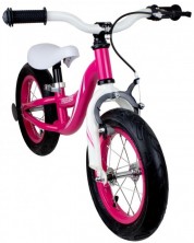 Bicicletă de echilibru D'Arpeje Funbee - Cu frana, roz -1