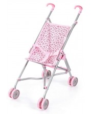 Cărucior pentru păpuși Bayer Design - Buggy, roz