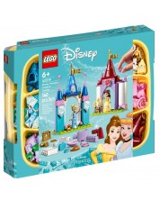Constructor LEGO Disney - Disney Princess, Castelele creaturilor (43219)