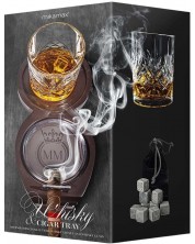 Set pentru whisky cu scrumieră Mikamax -1