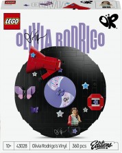 Set de construcție LEGO Editions – Disc de vinil Olivia Rodrigo (43028)