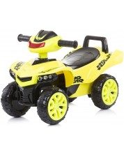 Mașină de călărie Chipolino - ATV. galbenă -1