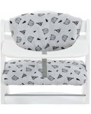 Set de pernute pentru scaun de masa Hauck - Deluxe, Nordic grey	
